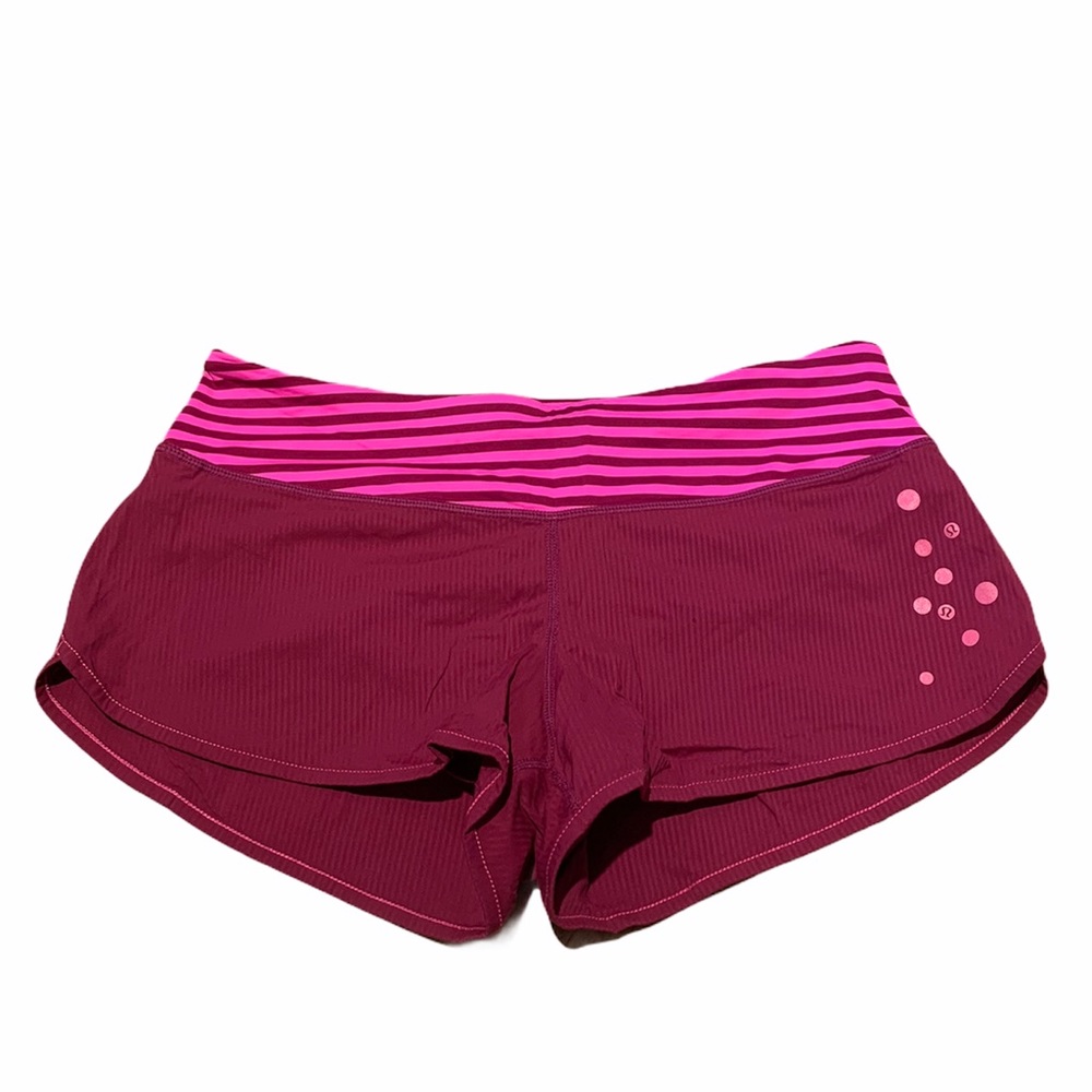 Lululemon Ultra Speed Short Raspberry/Plum Glo 6